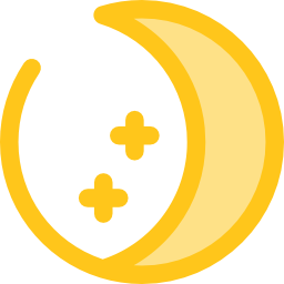 luna llena icono