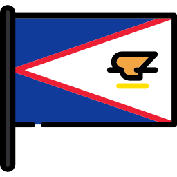 samoa americana icono