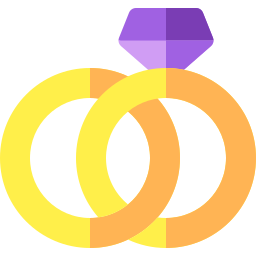 Обручальное кольцо иконка