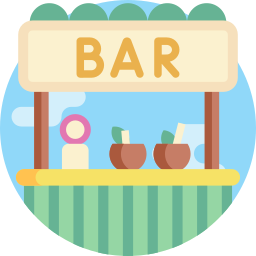 Beach bar icon