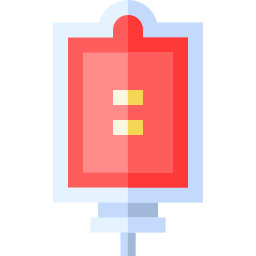 Blood bag icon