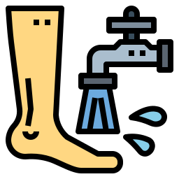 足を洗う icon