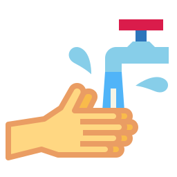 Hand washing icon