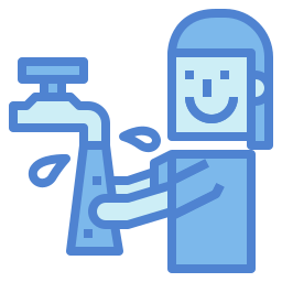 Hand washing icon