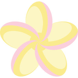 plumeria ikona