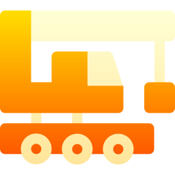 camión grúa icono