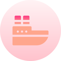 Cargo ship icon