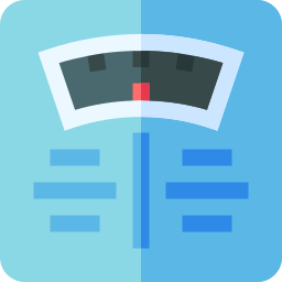 Weight scale icon