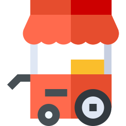 Food cart icon