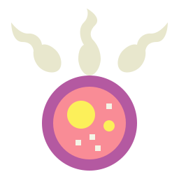 fertilización icono