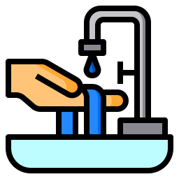 Washing hand icon