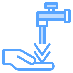 Hand washer icon