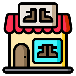 Shoe shop icon