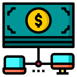 Online payment icon