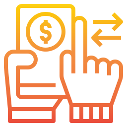 Money transfer icon