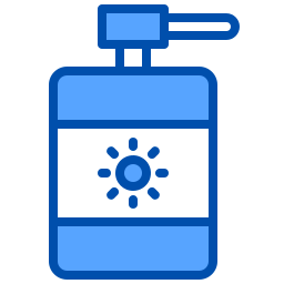 crema solare icona