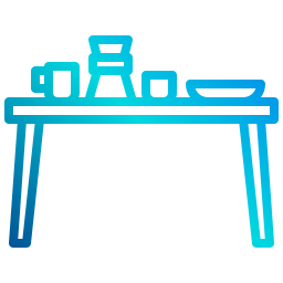 Coffee table icon