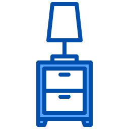 table de chevet Icône