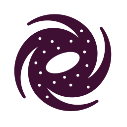 galaxia espiral icono
