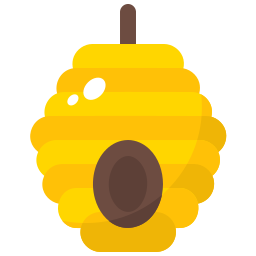 ruche d'abeilles Icône