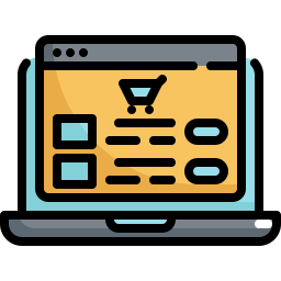 Online payment icon