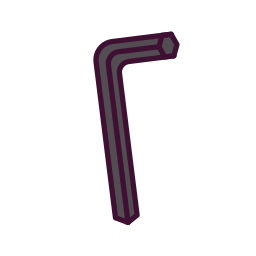 Шестигранный ключ иконка