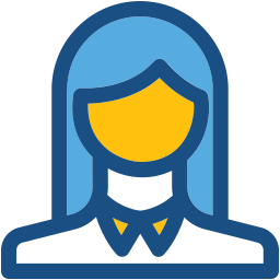 Office worker icon