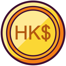 Гонконгский доллар иконка