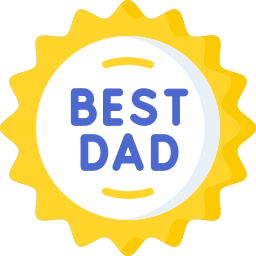 miglior papà icona
