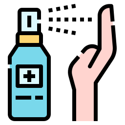 alcohol en gel icono