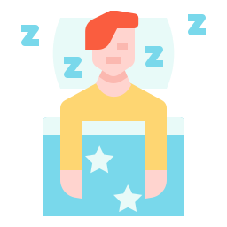 dormido icono