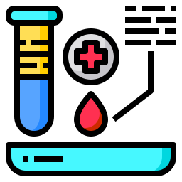 Blood test icon