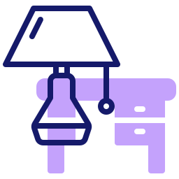 Настольная лампа иконка