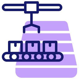 cinta transportadora icono