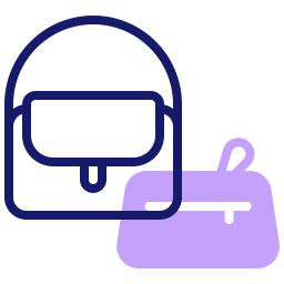 Hand bags icon
