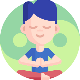 Yoga pose icon