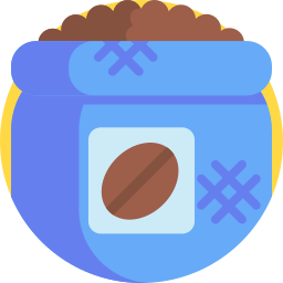 Coffee bag icon