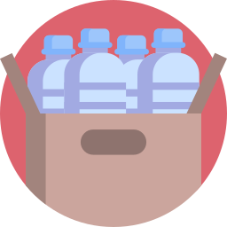 Water donation icon