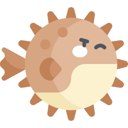 Puffer fish icon