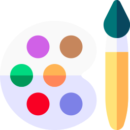 Paint palette icon