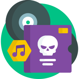 Vinyl record icon