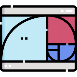 Golden ratio icon