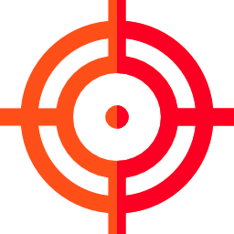 Circular target icon