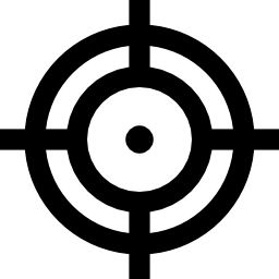 Circular target icon