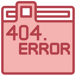 404 error icon