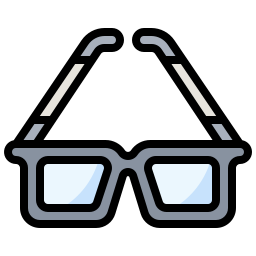 Reading glasses icon