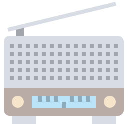 rádio antigo Ícone