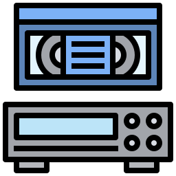 Vhs player icon