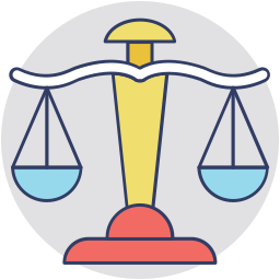 Balance scale icon