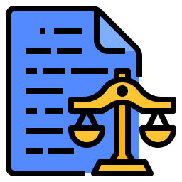 Legal paper icon